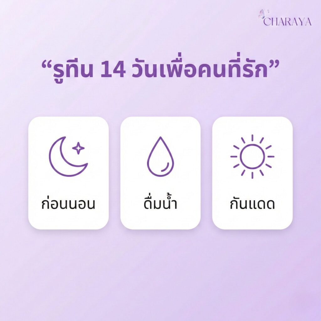วาเลนไทน์ 2026, ของขวัญวาเลนไทน์, ของขวัญดูแลสุขภาพ, คอลลาเจนผิวใส, คอลลาเจนชงดื่ม, ผิวชุ่มชื้น, Skin barrier, Charaya