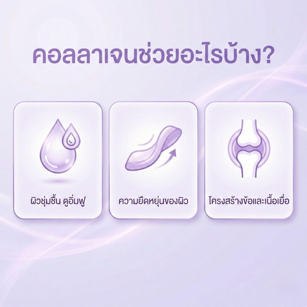 คอลลาเจน, คอลลาเจนคืออะไร, คอลลาเจนช่วยอะไร, ควรกินคอลลาเจนไหม, collagen, คอลลาเจนผิวใส, ดูแลผิวจากภายใน, ผิวแห้ง, ผิวหมอง, ริ้วรอย, อาหารเสริม, charaya