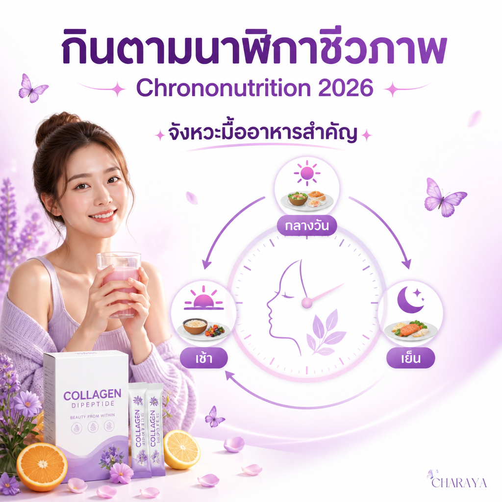 chrononutrition กินตามนาฬิกาชีวภาพ 2026 จังหวะมื้ออาหารสำคัญ